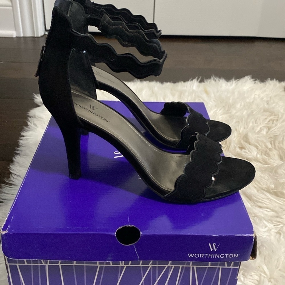 Worthington black heels size‎ 7